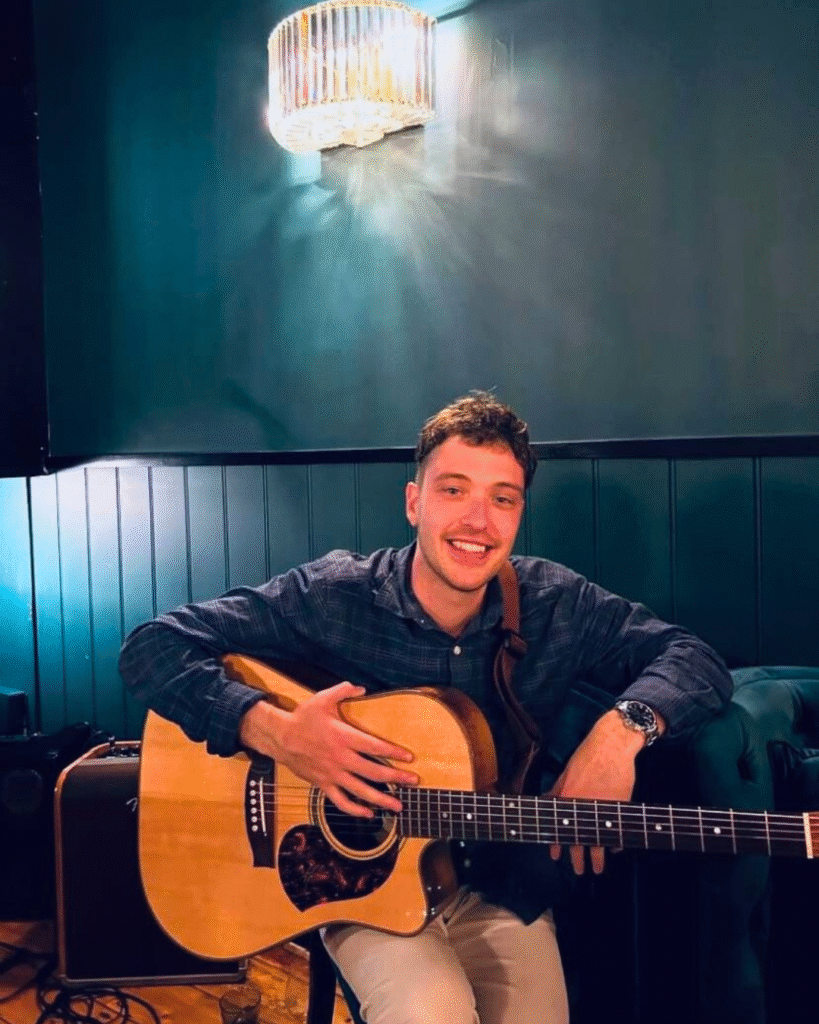 Mitchell Matheson performing live at The Courthouse Hotel Smythesdale on May 9, 2025.